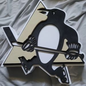 PITTSBURGH PENGUIN 3D FOAM SIGN